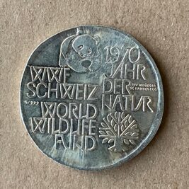Medaille WWF 1970